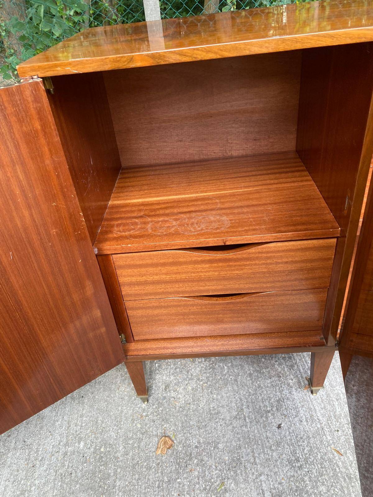 Enfilade scandinave en palissandre des années 1950 230cm