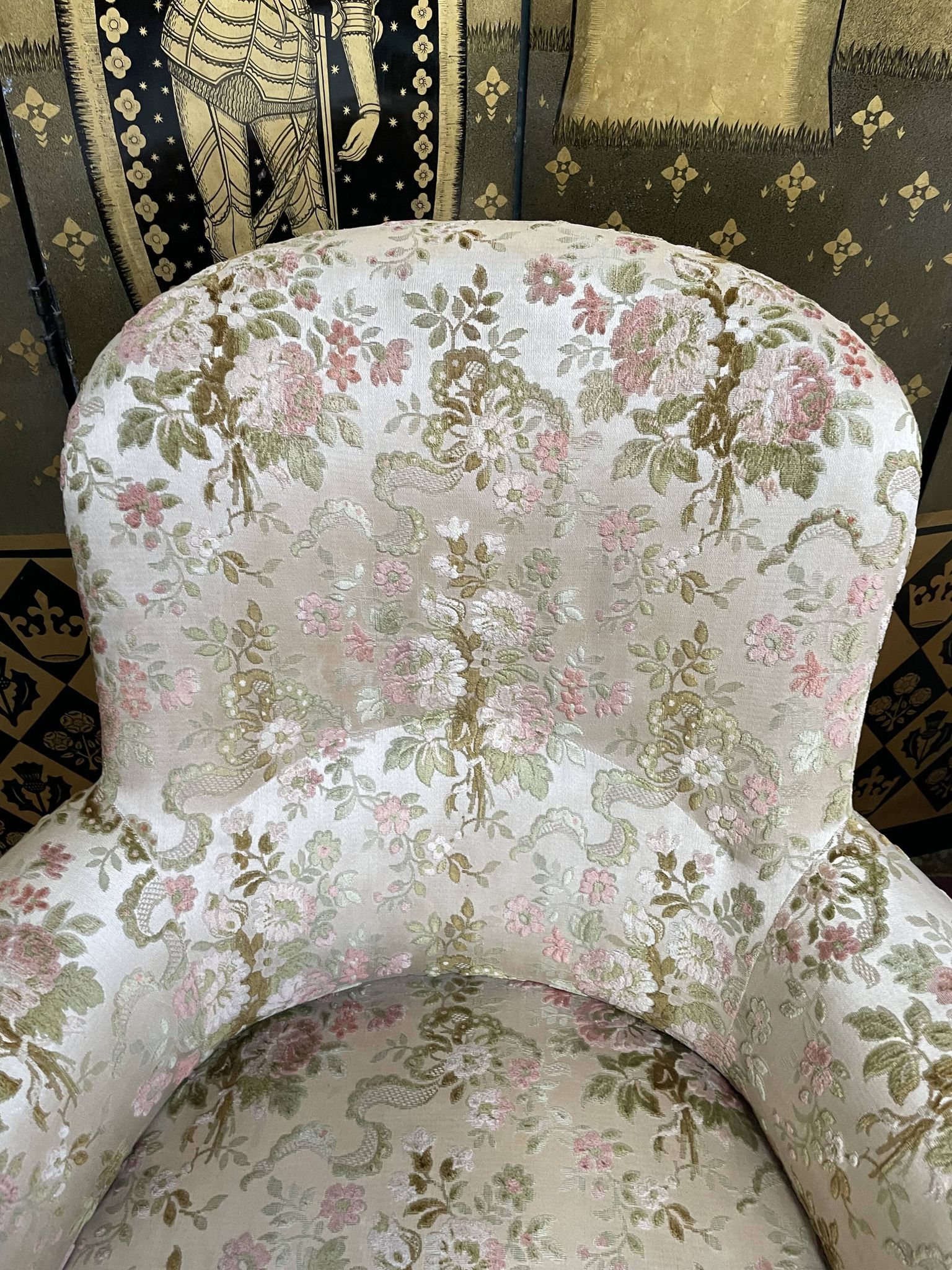 Paire de fauteuils chauffeuses Napoléon III