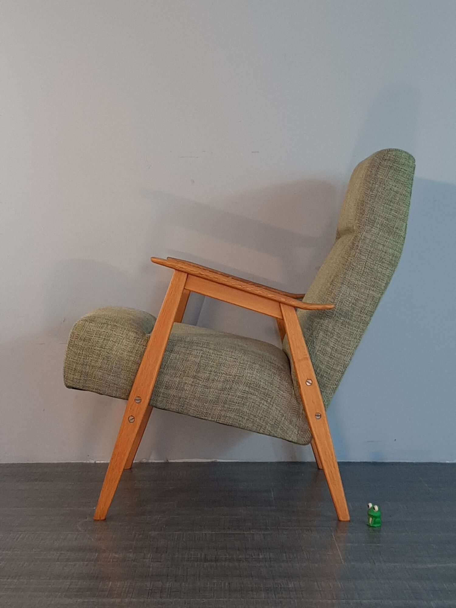Pair of Interier Praha chairs, Czechoslovakian vintage 1960s