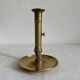 Vintage brass high hand candle holder