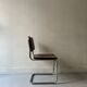 Chaise design vintage Cesca modèle B32 chromée & cannage par Marcel Breuer