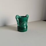 Vase signed Vallauris antique style 1960 / French ceramic / French Riviera / artisanal work / France / 20th century