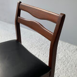 Mid century 1960’s dining table and 4 dining chairs by Nathan