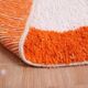Handcrafted wool rug, size 140 x 260 cm