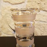 Granite glass jug with gold edging