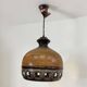 Vintage brown ceramic fat lava suspension