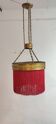 Lámpara de techo "Art Nouveu" de latón. Spain, 1930s.