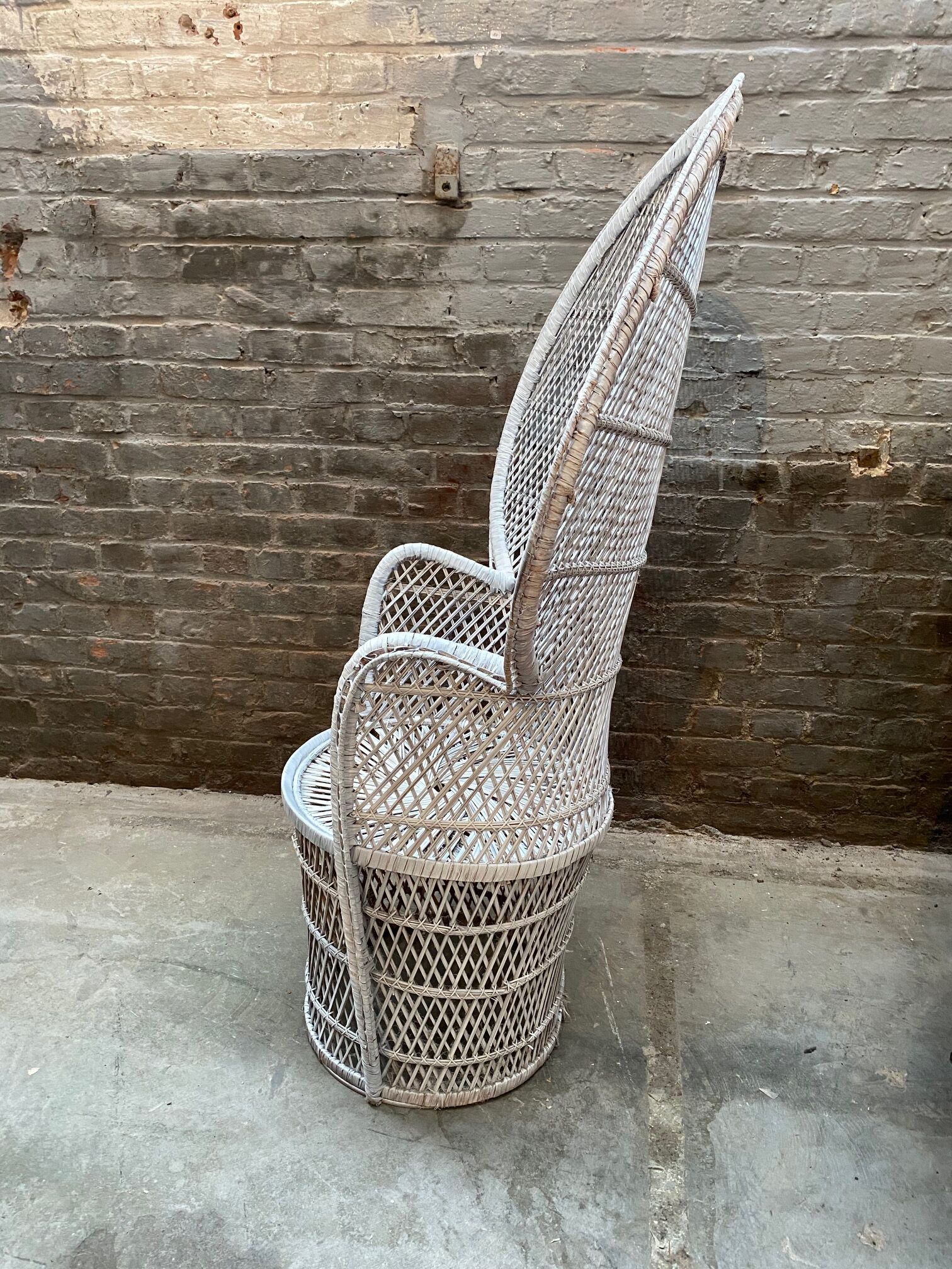 White Emmanuelle Chair