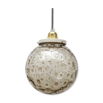 bubbled glass hanging