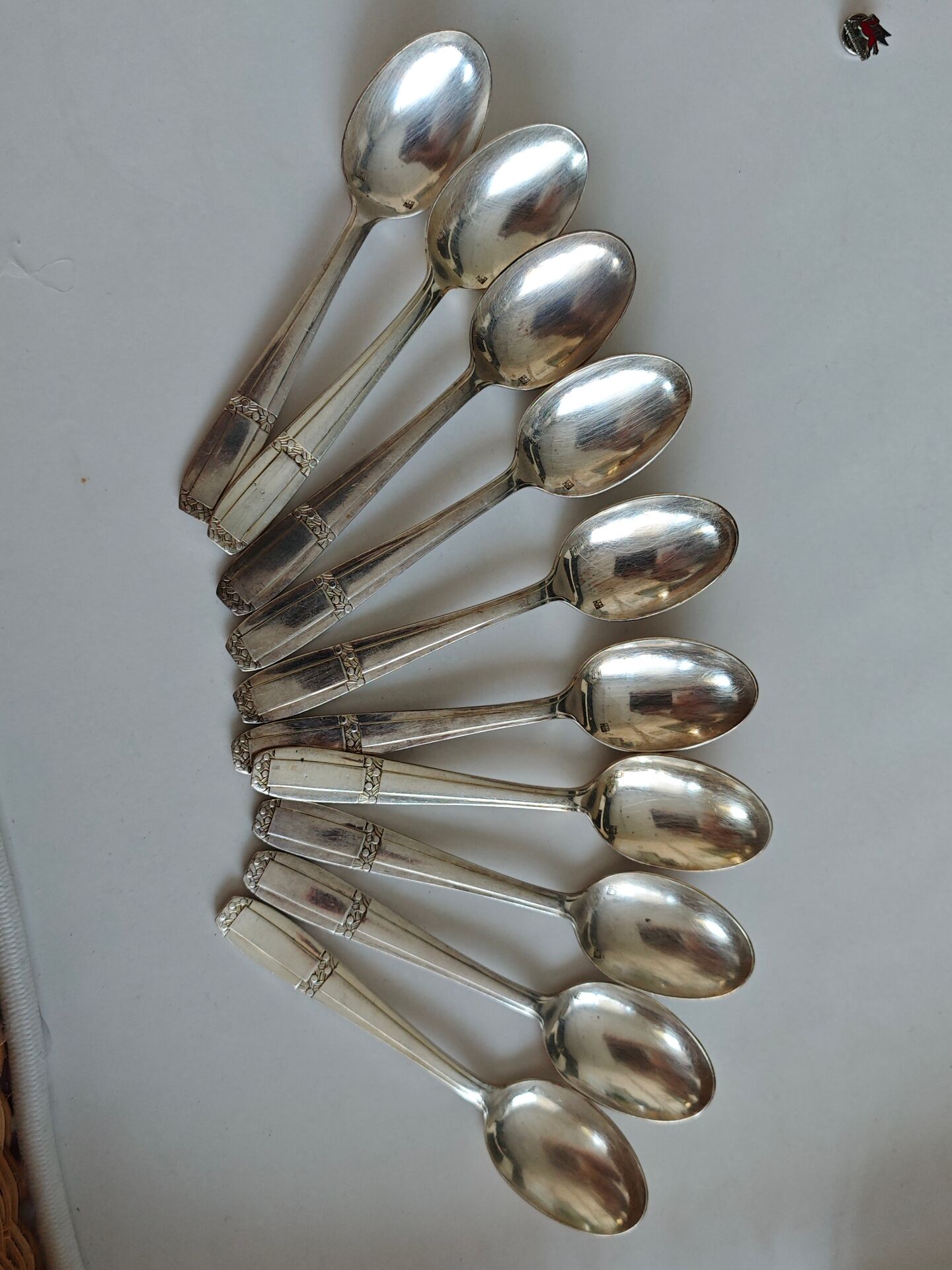Art deco service of beautiful quality