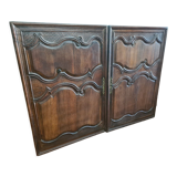 paire de portes en chêne