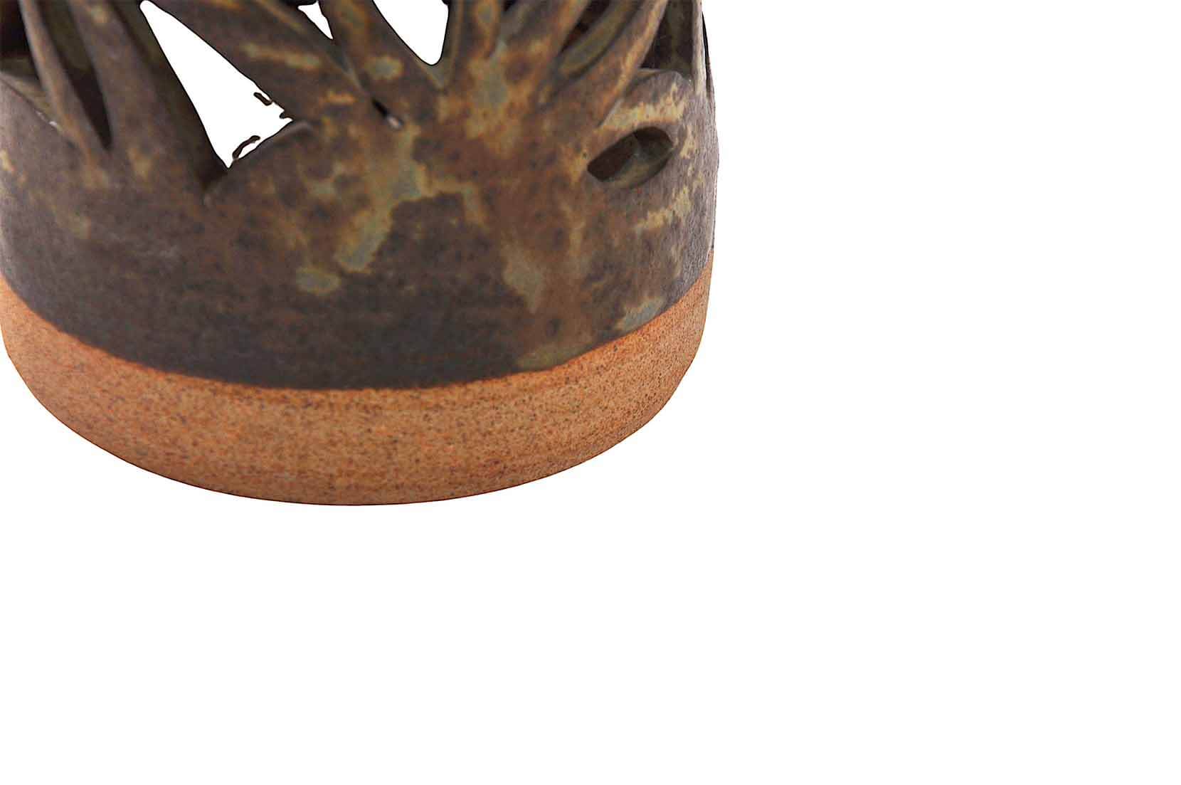 Vintage ceramic photophore