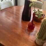 Scandinavian teak table 6 seats Arne Jacobsen