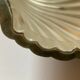 Silver metal and glass butter