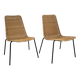 Set of 2 basket chairs, Gian Franco Legler