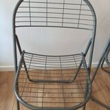 Vintage folding chairs by Niels Gammelgaard