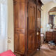 18th-century Provençal walnut wardrobe