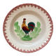 Old Choisy Leroi Ceramic Plate Rooster Decor