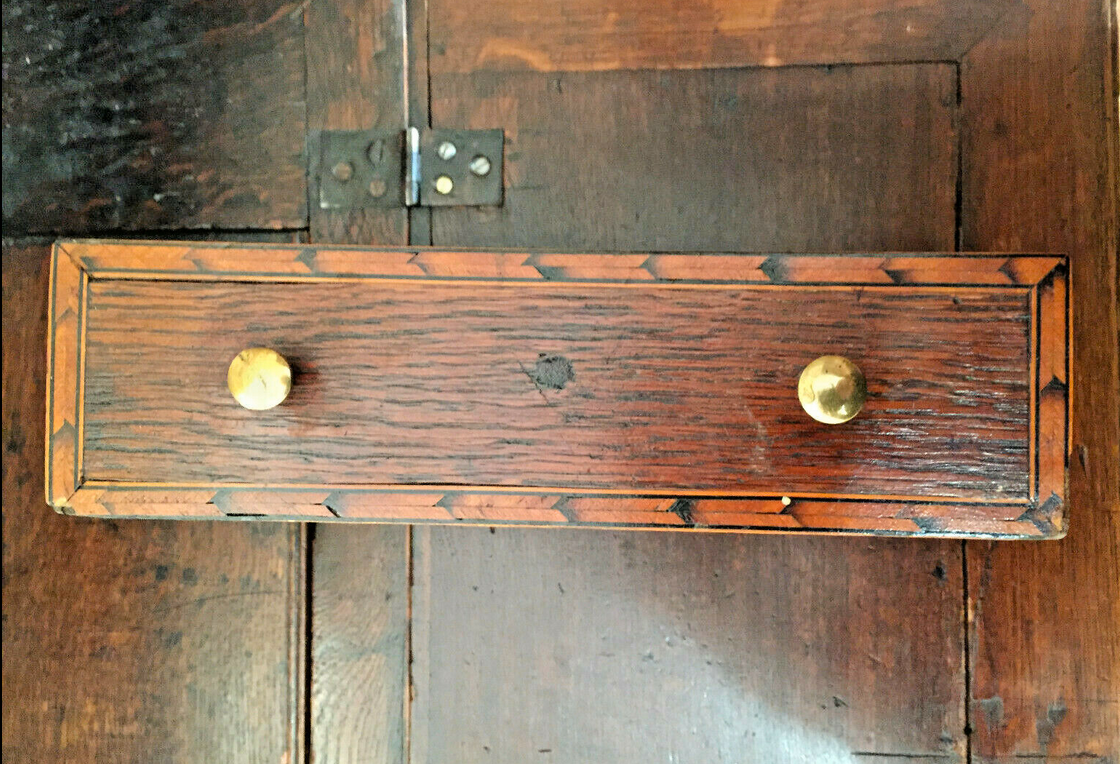 English oak scriban early 18th. Queen Anne Slope Office