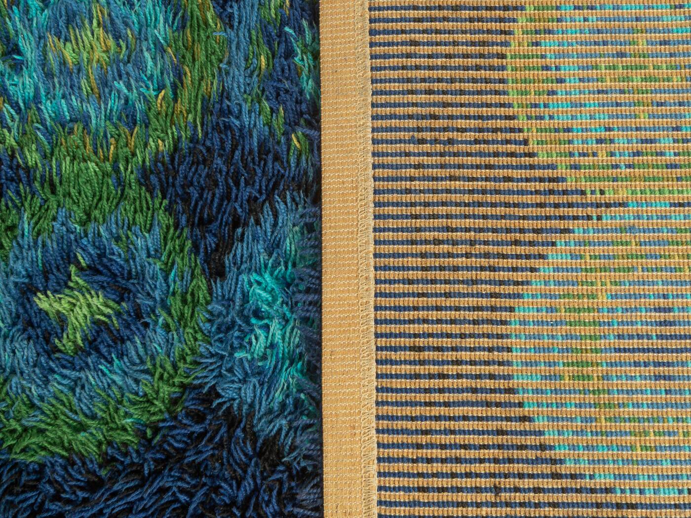 Space Age carpet by Vorwerk from the 1970s