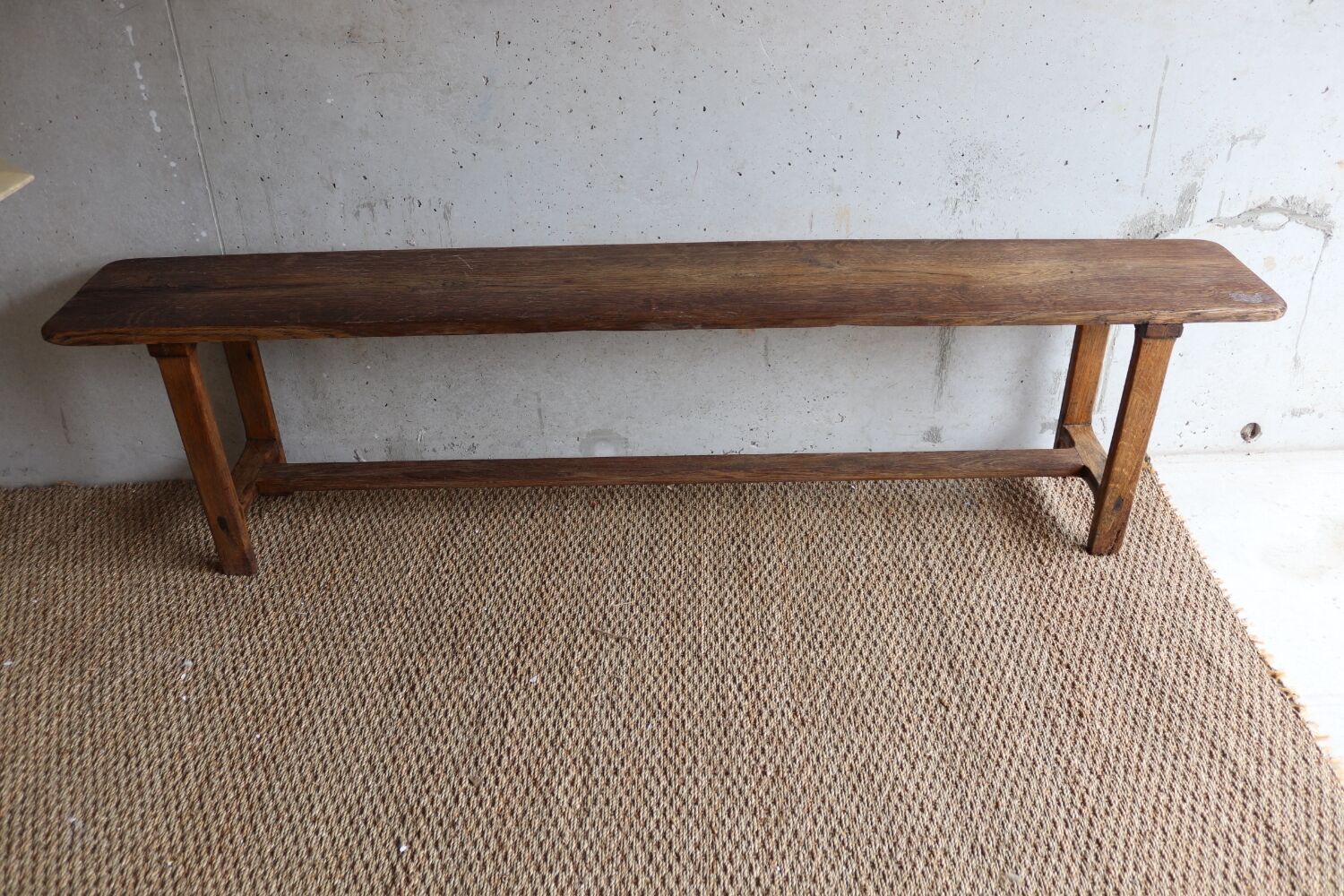 Old farm bench