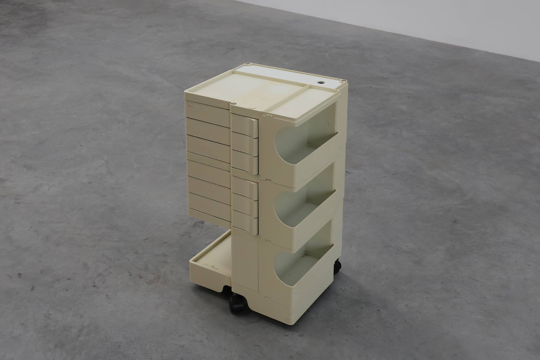 Iconic Modular Boby Trolley by Joe Colombo, Italy, 1970s