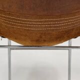 Chaise Les Arcs Cognac Design Dal Vera Mid Century