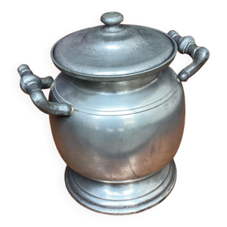 Old pewter pot