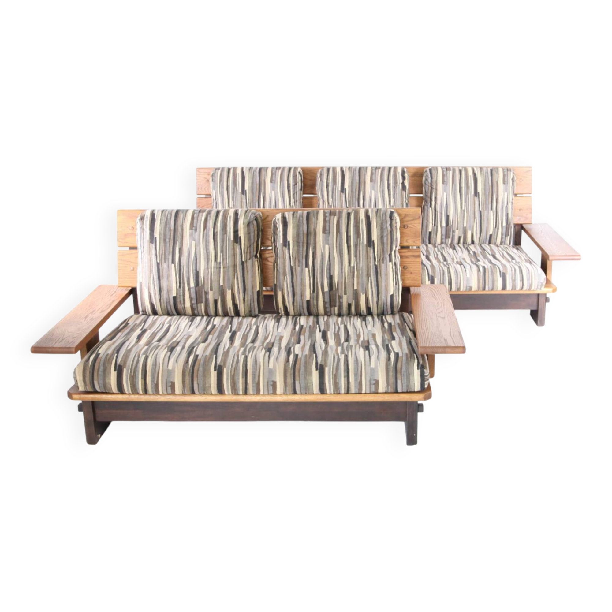 Pair of Japanese sofas