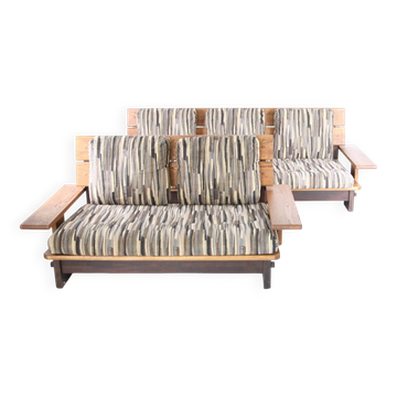 Pair of Japanese sofas