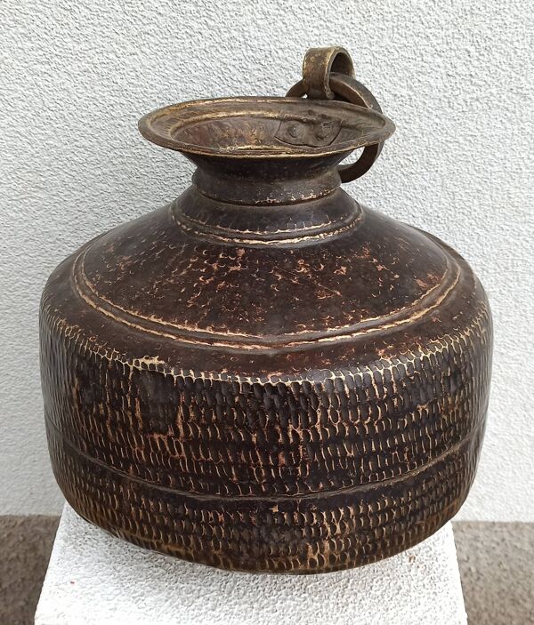Pot ancien en cuivre