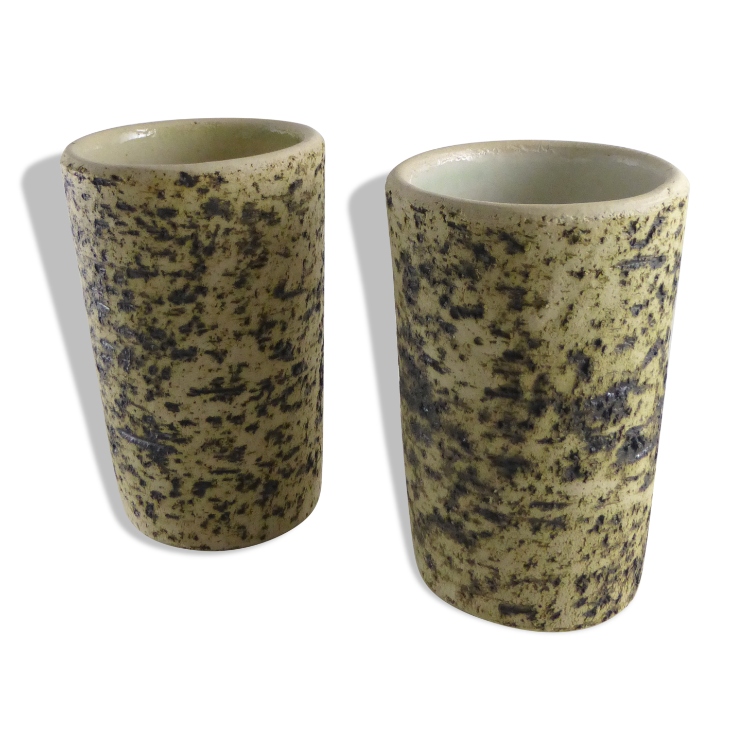 Vases en grés chamotté 1970