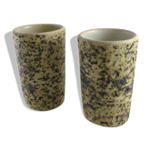 Vases en grés chamotté 1970