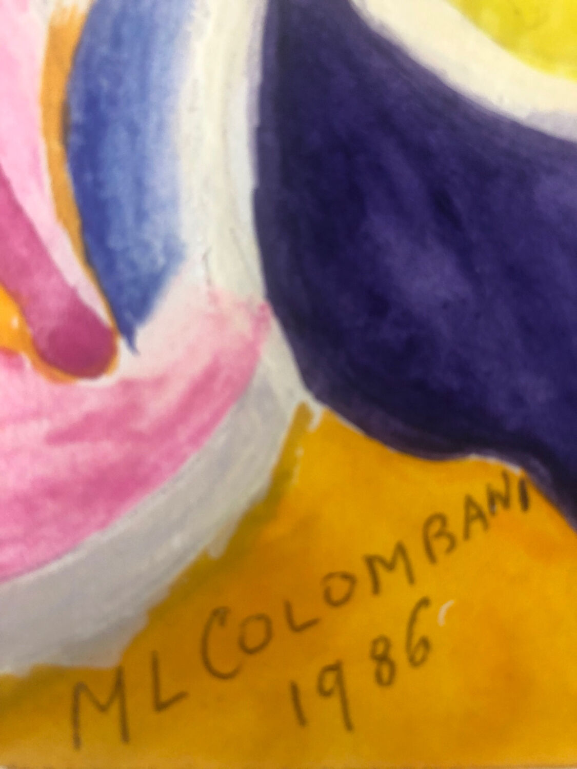 20th century painting signed