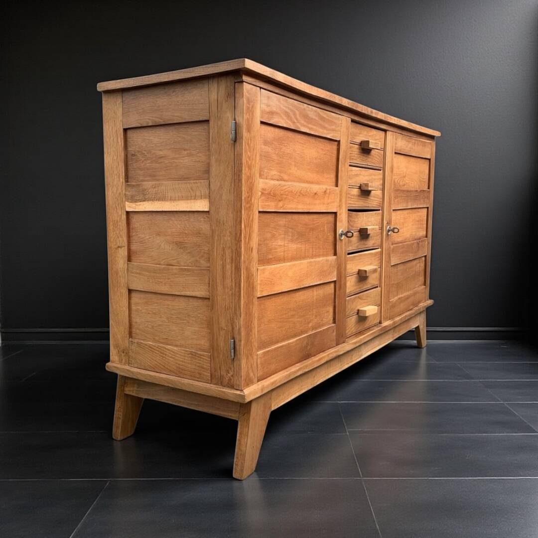 Buffet René Gabriel pieds compas 1945/50