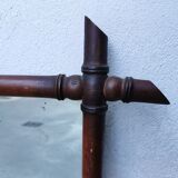 Vintage bamboo mirror (90x80)