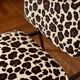 Vintage 70s Leopard Fireside Chair