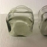 Pots en verre épais