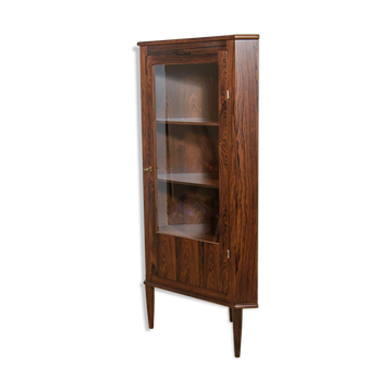 Mid-Century Rosewood Corner Cabinet, Denmark, 1960s