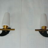 Paire d'appliques, maison arlus 1960
