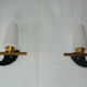 Pair of free-form wall lamps from the house arlus 1960