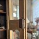 Painted antique wardrobe