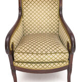 Duo of shepherdesses, Empire era. Silk velvet