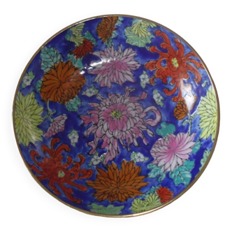 Pocket tray Cloisonné enamels. Signed