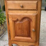 Vintage solid wood bedside table