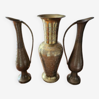 Vase and ewers