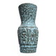 Large Vallauris vase "sea foam" H 41.5 cm