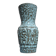 Large Vallauris vase "sea foam" H 41.5 cm