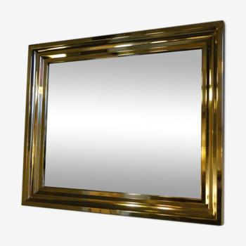 Miroir en laiton, 1970 - 72cm x 86cm