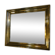 Brass mirror from the 1970's - 72cm x 86cm